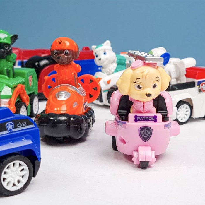 فیگور سگ های نگهبان با ماشین پاوپاترول Paw Patrol کد PB9902