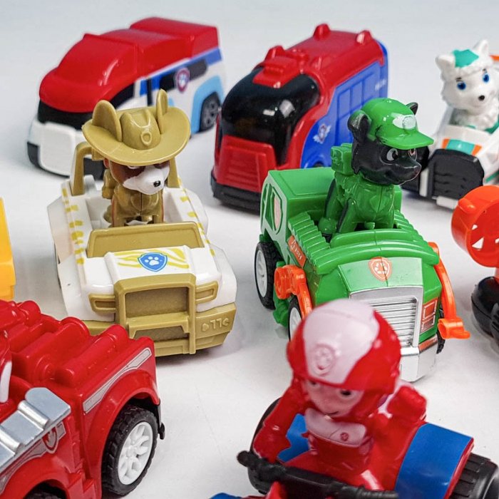 فیگور سگ های نگهبان با ماشین پاوپاترول Paw Patrol کد PB9902