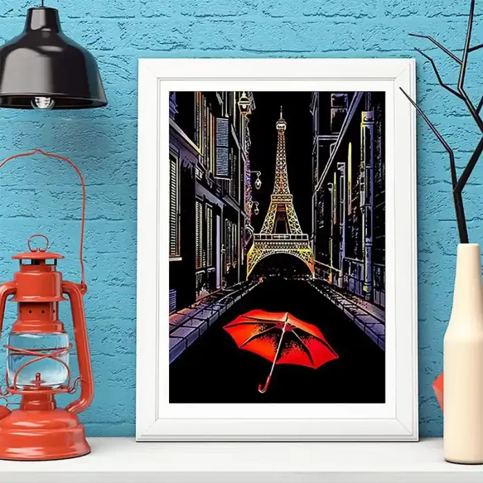 تابلو اسکرچ سایز 295*210 کد 8454