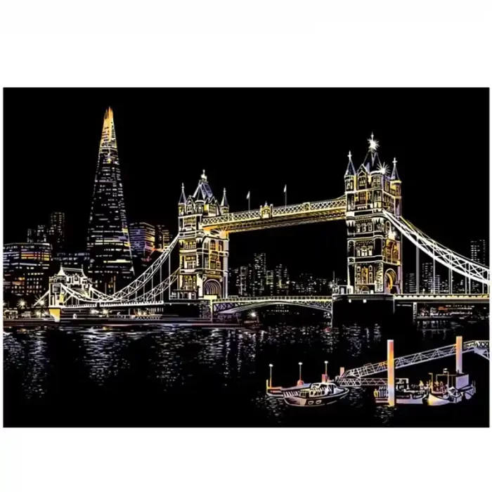 تابلو اسکرچ سایز 405*285 کد 4540