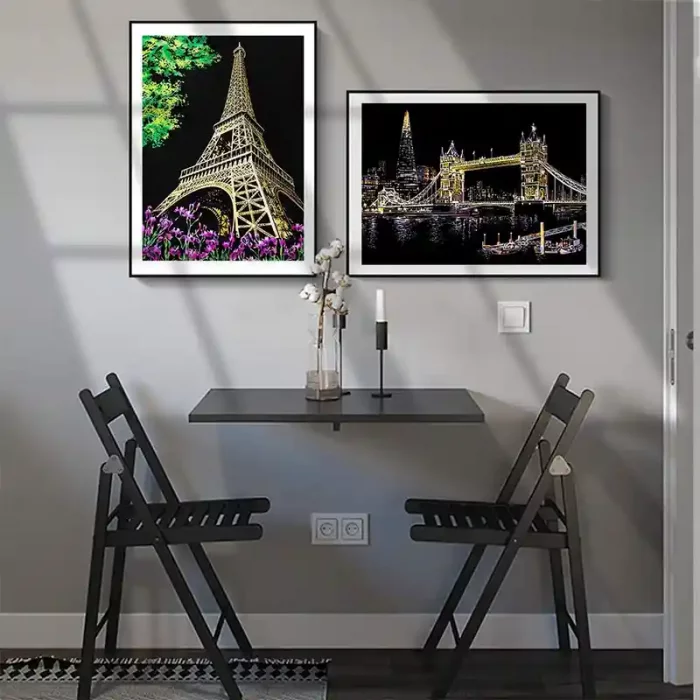 تابلو اسکرچ سایز 405*285 کد 4540