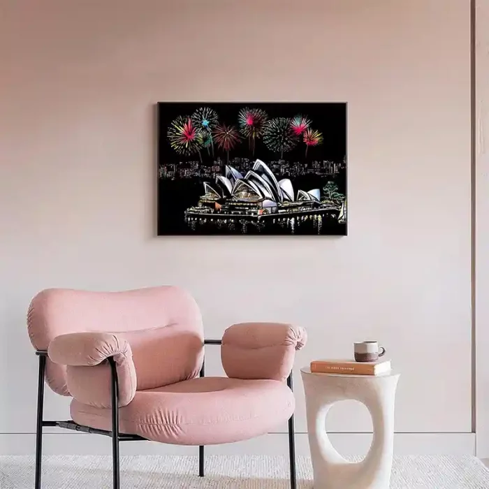 تابلو اسکرچ سایز 405*285 کد 4540