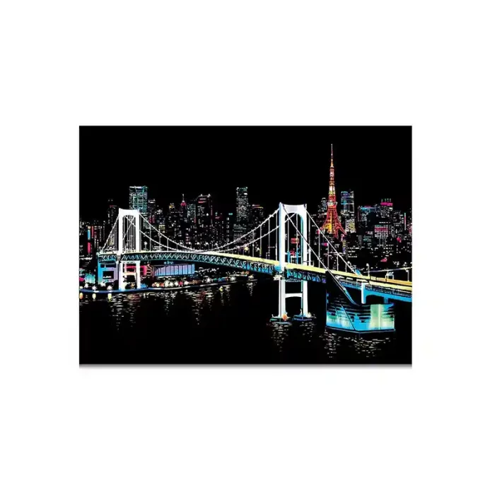 تابلو اسکرچ سایز 405*285 کد 4540