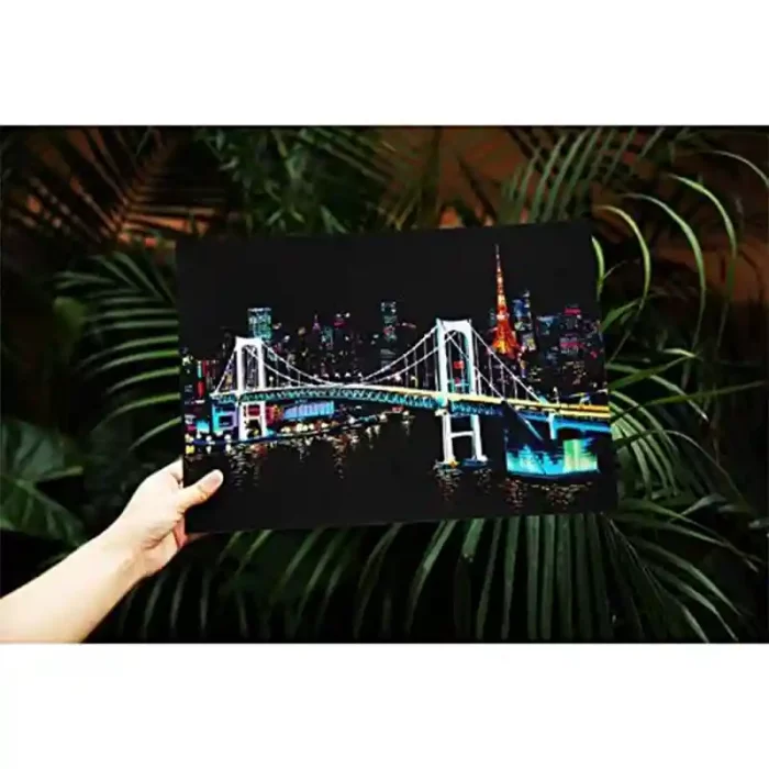 تابلو اسکرچ سایز 405*285 کد 4540