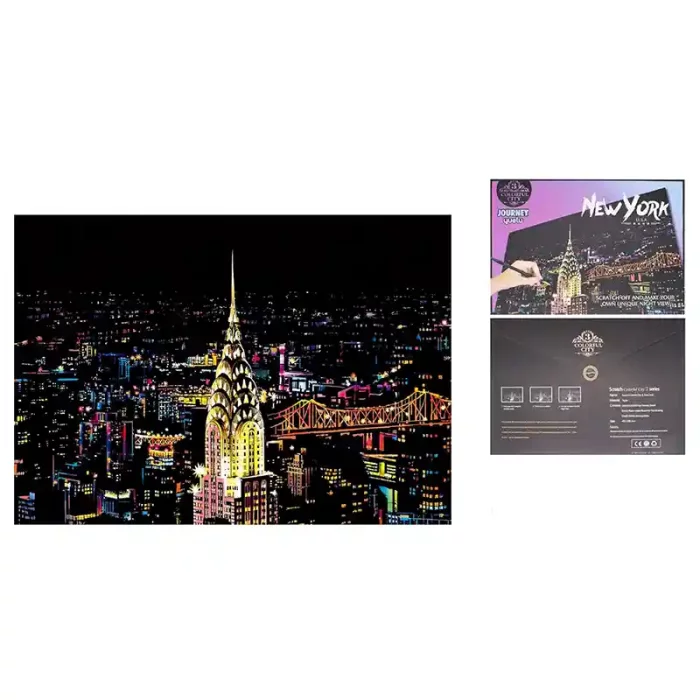 تابلو اسکرچ سایز 405*285 کد 4540