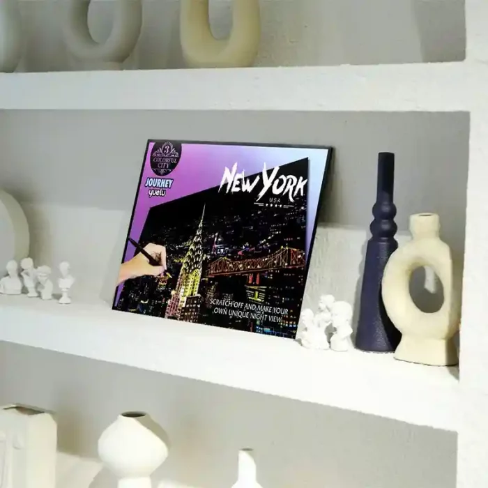 تابلو اسکرچ سایز 405*285 کد 4540