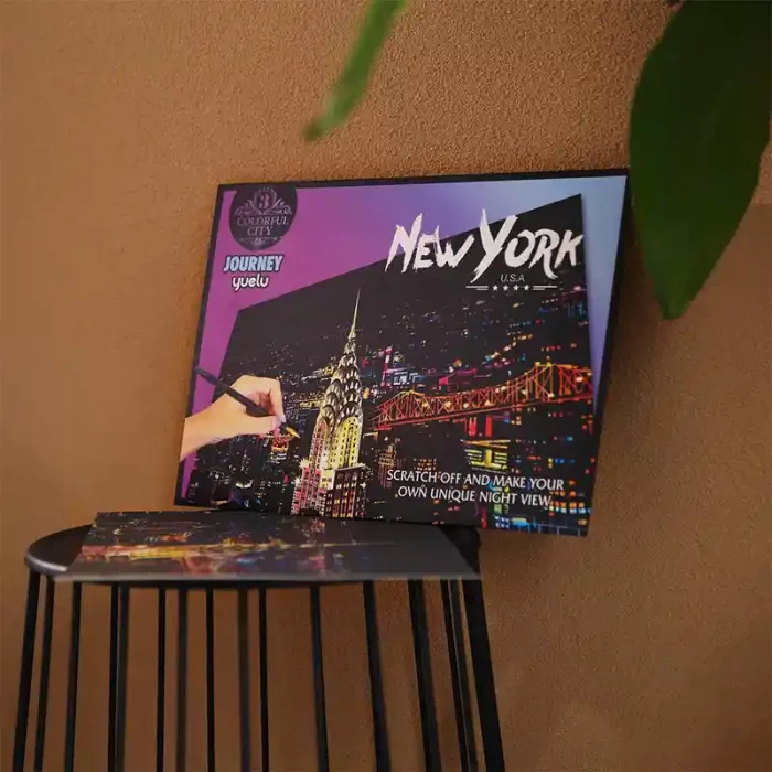 تابلو اسکرچ سایز 405*285 کد 4540