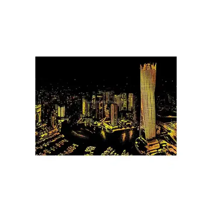 تابلو اسکرچ سایز 405*285 کد 4540