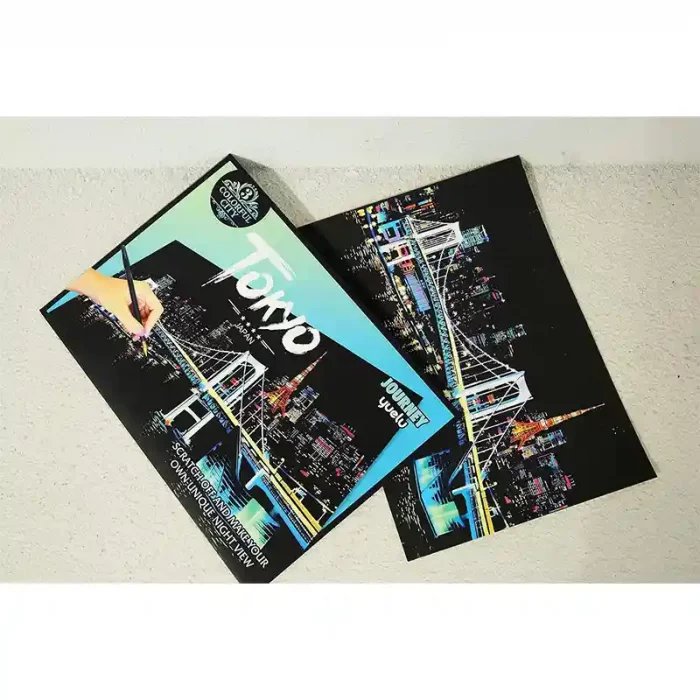 تابلو اسکرچ سایز 405*285 کد 4540