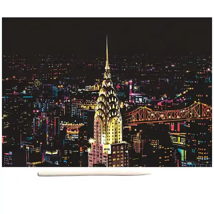 تابلو اسکرچ سایز 405*285 کد 4540