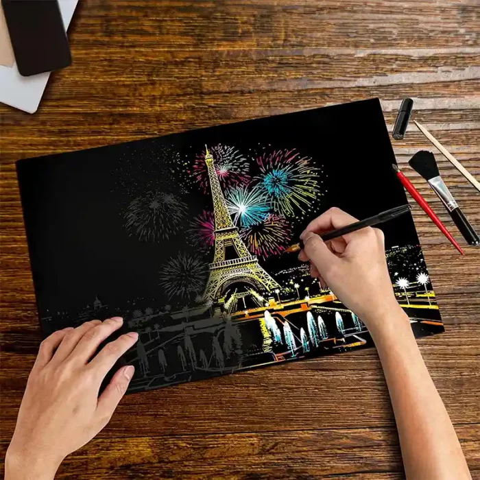 تابلو اسکرچ سایز 405*285 کد 4540