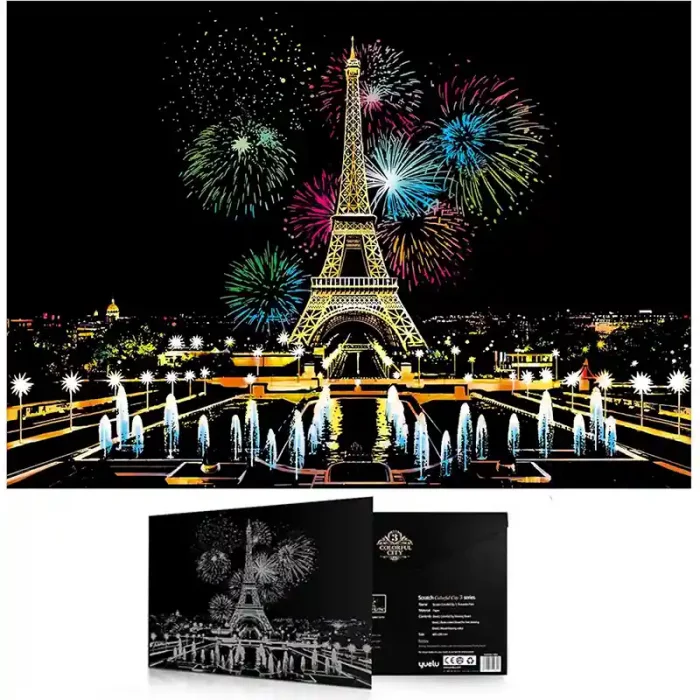 تابلو اسکرچ سایز 405*285 کد 4540