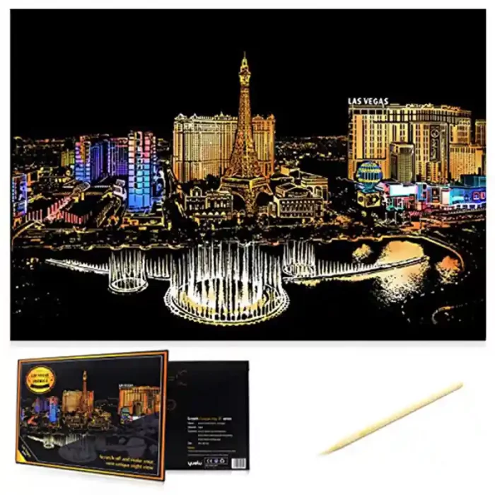 تابلو اسکرچ سایز 405*285 کد 4540