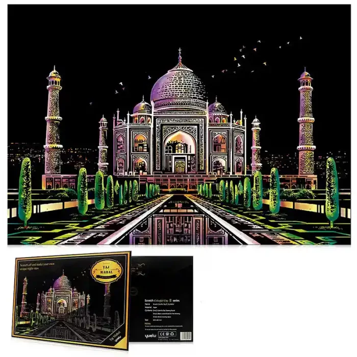 تابلو اسکرچ سایز 405*285 کد 4540