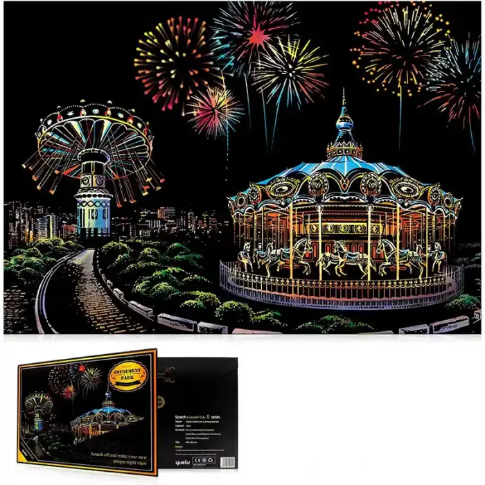 تابلو اسکرچ سایز 405*285 کد 4540