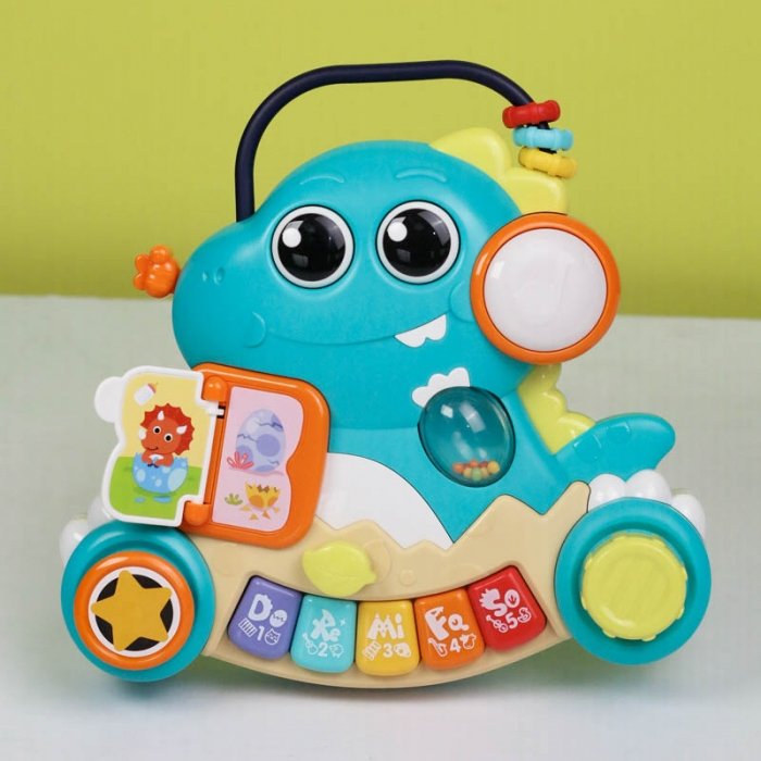 اسباب بازی پیانو موزیکال هولی تویز Huile Toys طرح دایناسور کد HE8976