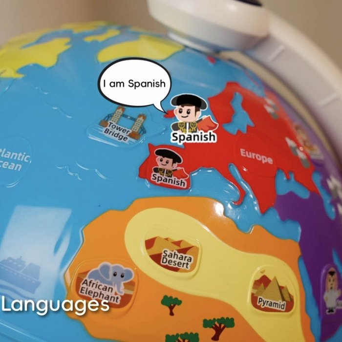 اسباب بازی کره زمین موزیکال هولی تویز Huile Toys کد HE8985