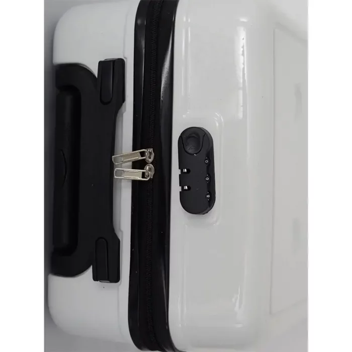 چمدان کودک مدل برجسته رنگ سفید کد P/M01/SE