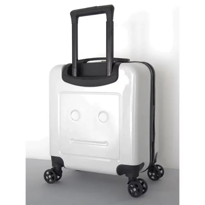 چمدان کودک مدل برجسته رنگ سفید کد P/M01/SE