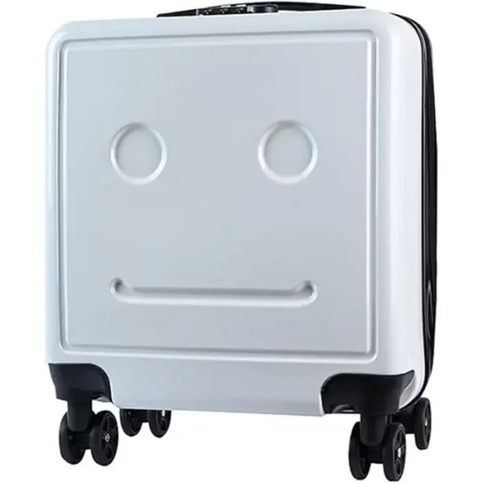 چمدان کودک مدل برجسته رنگ سفید کد P/M01/SE