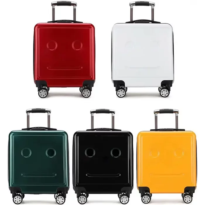 چمدان کودک مدل برجسته رنگ سفید کد P/M01/SE