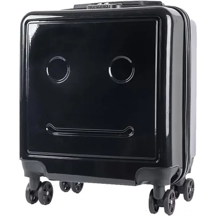 چمدان کودک مدل برجسته رنگ مشکی کد P/M01/ME