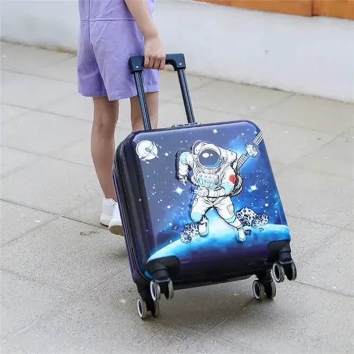 چمدان کودک مدل فضانورد کد P/M01/J