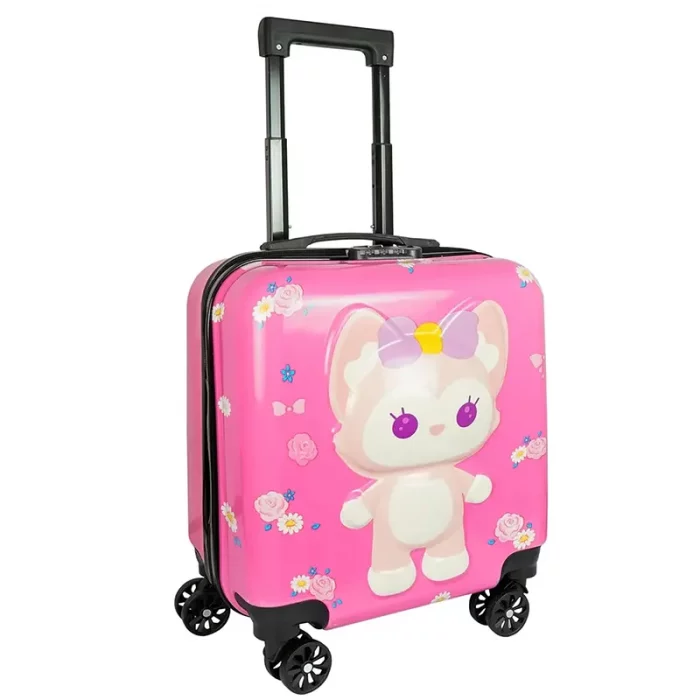 چمدان کودک مدل گربه کد P/M01/K
