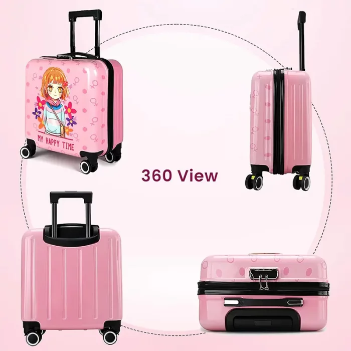 چمدان کودک مدل دختر کد P/M01/M