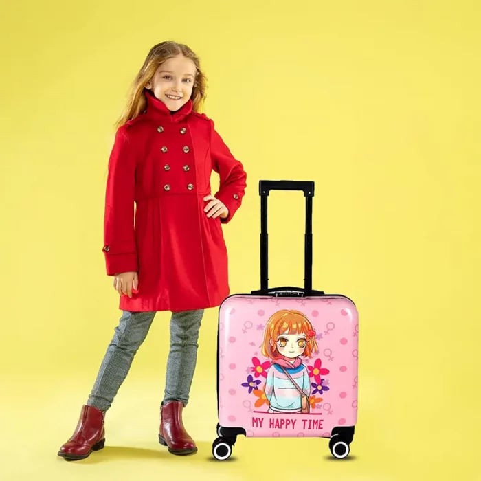 چمدان کودک مدل دختر کد P/M01/M