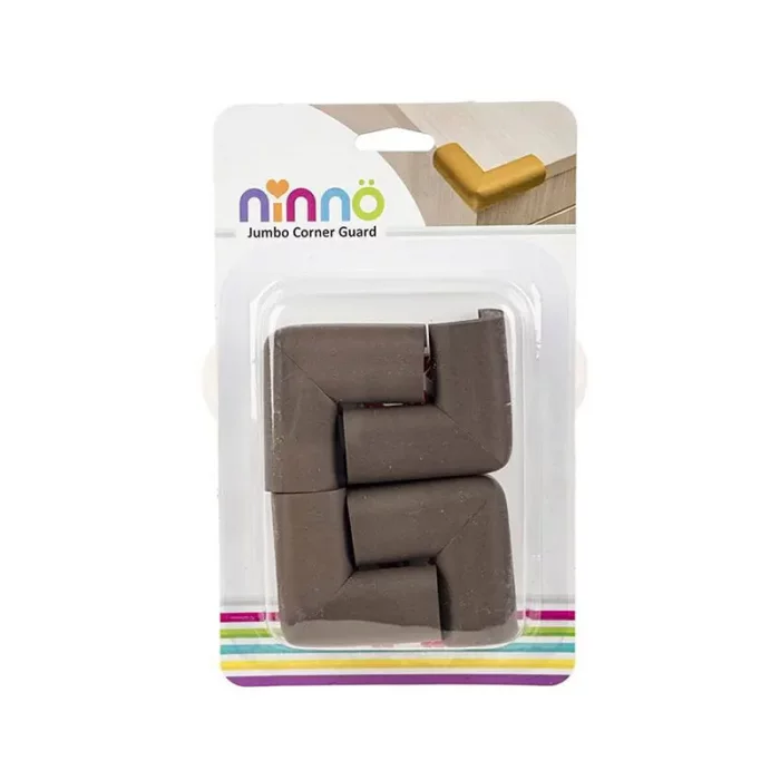 محافظ گوشه جامبو گردویی کوچک (4عددی) ninno کد P/2002/B