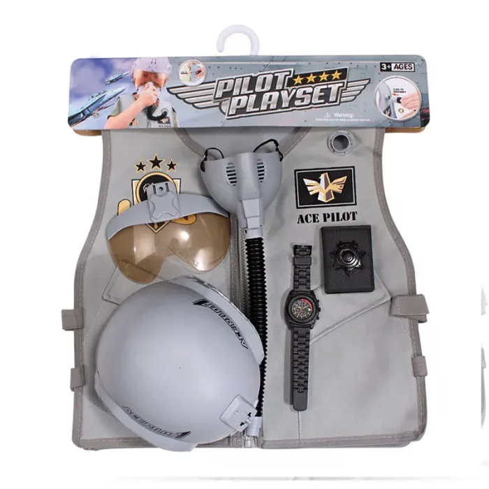 لباس مشاغل کودک خلبان با لوازم کد A022