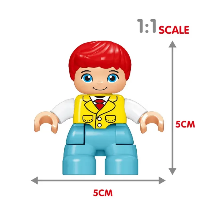 اسباب بازی لگو دوپلو 47 تکه مدل ایستگاه اتوبوس کد 188A12