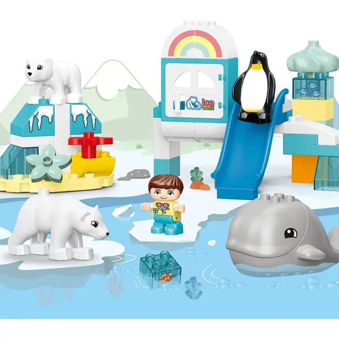 اسباب بازی لگو دوپلو 43 تکه مدل قطب کد 188A65