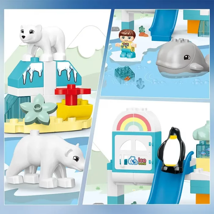 اسباب بازی لگو دوپلو 43 تکه مدل قطب کد 188A65