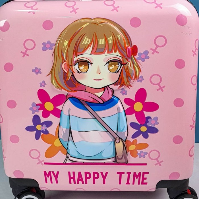 چمدان کودک مدل دختر کد P/M01/M