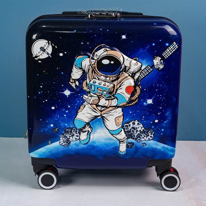 چمدان کودک مدل فضانورد کد P/M01/J