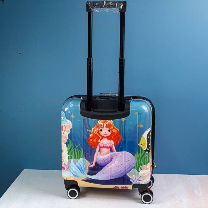 چمدان کودک مدل پری دریایی کد P/M01/L
