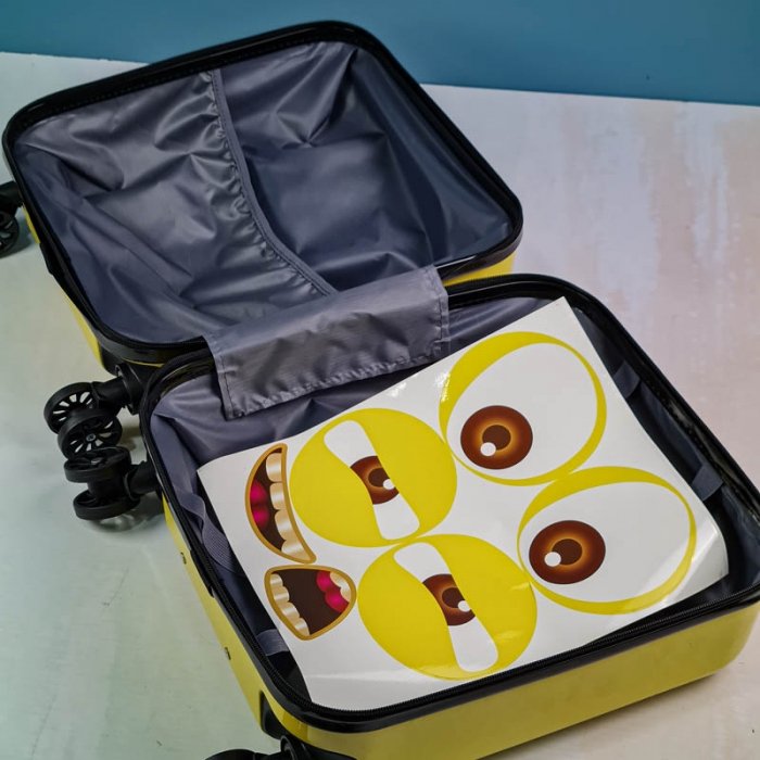 چمدان کودک مدل مینیون کد P/M01/I