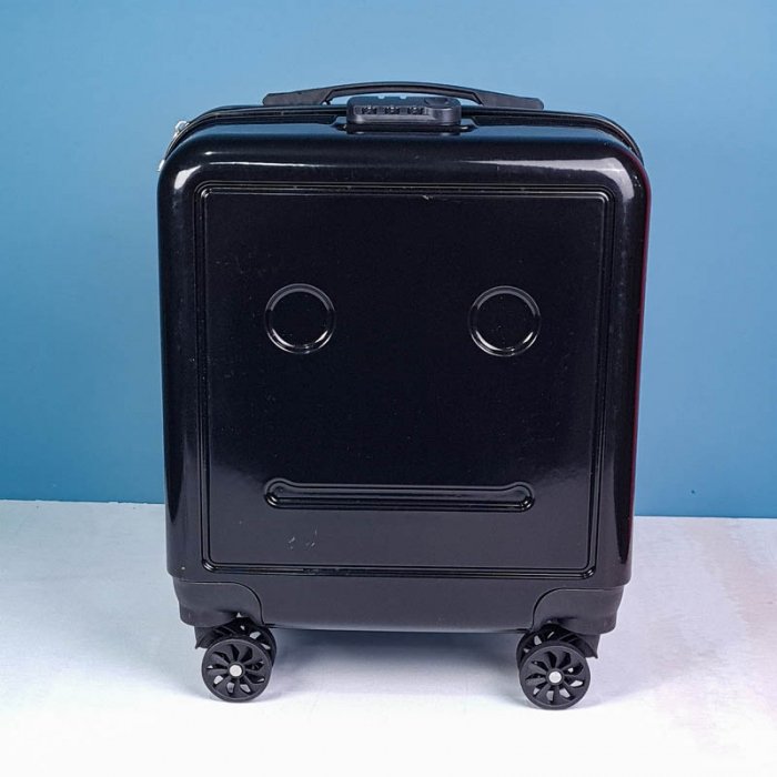 چمدان کودک مدل برجسته رنگ مشکی کد P/M01/ME