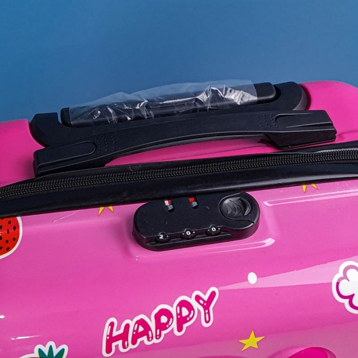 چمدان کودک مدل خرس صورتی کد P/M01/O