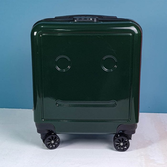 چمدان کودک مدل برجسته رنگ سبز کد P/M01/SA