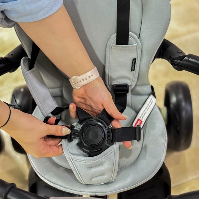 سه چرخه کودک 6 در 1 پلی کیدز مدل Play Kids Prime رنگ طوسی کد 624542