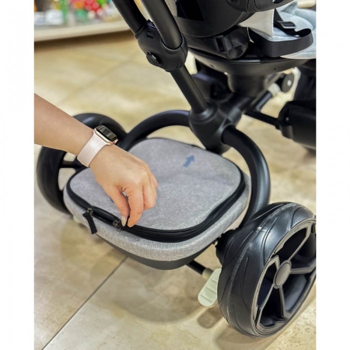 سه چرخه کودک 6 در 1 پلی کیدز مدل Play Kids Prime رنگ طوسی کد 624542