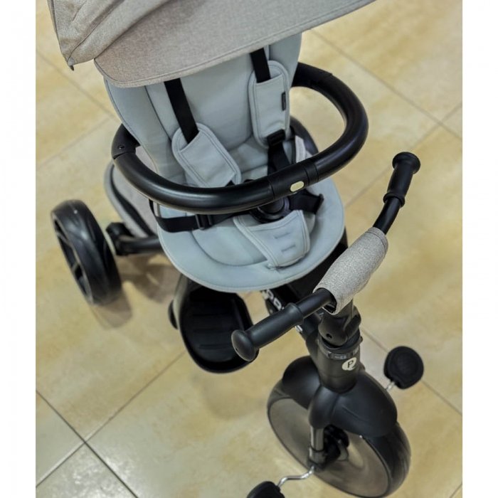 سه چرخه کودک 6 در 1 پلی کیدز مدل Play Kids Prime رنگ طوسی کد 624542