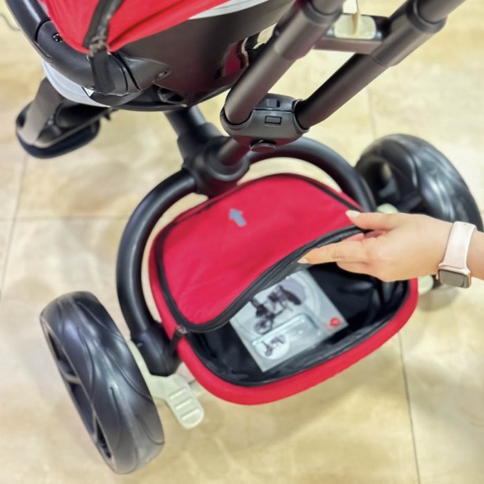 سه چرخه کودک 6 در 1 پلی کیدز مدل Play Kids Prime رنگ قرمز کد 3852519