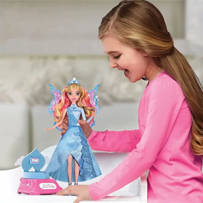 عروسک دخترانه فرشته دندان TWINKLE با لباس آبی کد 85003