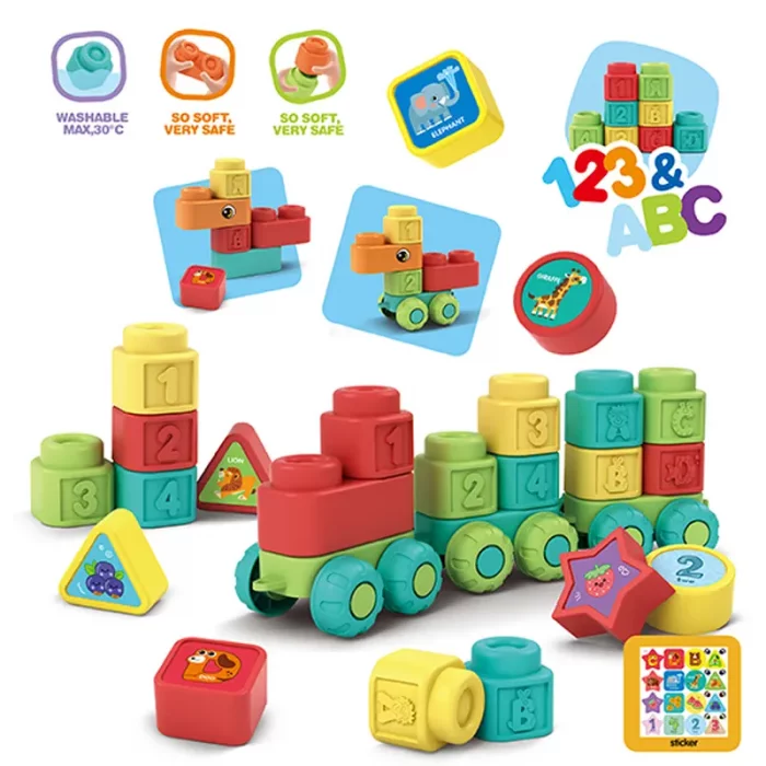 لگو نرم 56 تکه کیفی کد 6125