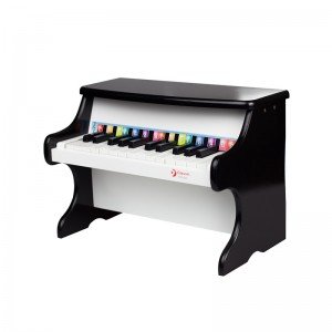 پیانو مشکی چوبی کلاسیک ورلد Classic World Black Piano مدل 2817