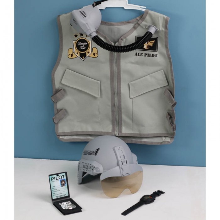 لباس مشاغل کودک خلبان با لوازم کد A022